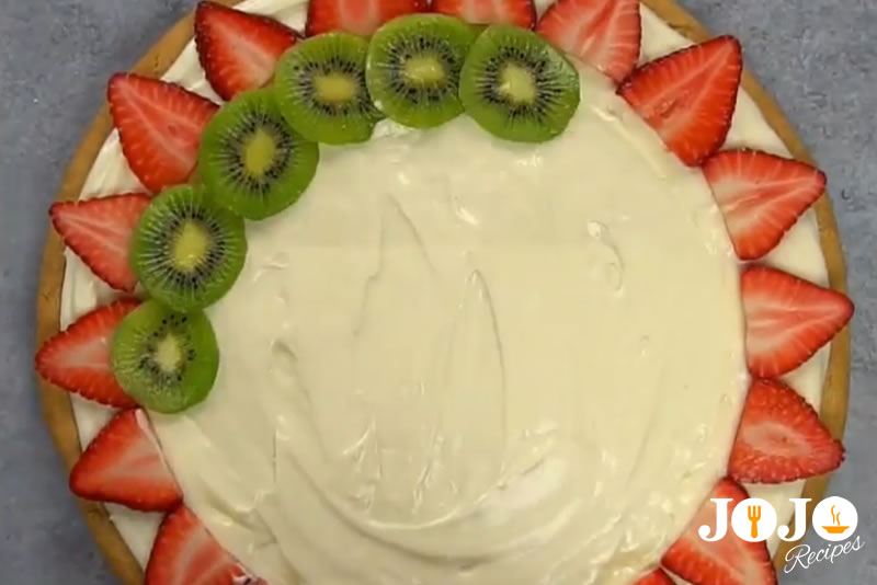 How To Make Fruit Pizza - #5 Step