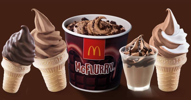 Mcdonalds Ice Cream Chocolate