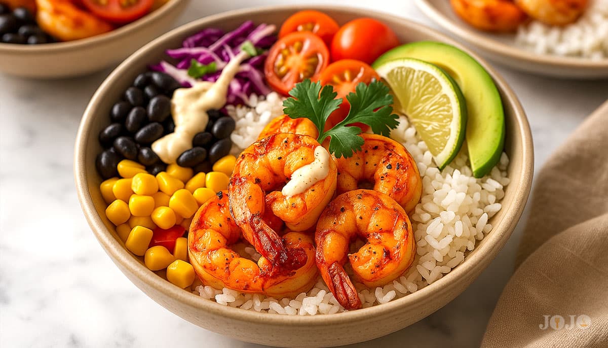 Best Shrimp Bowl Recipe + Burrito, Taco & Poke Ideas