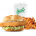 Crispy Fish Sandwich Meal
