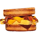 Cheesy Bacon and Egg Breakfast Melt