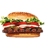Impossible Whopper Veggie Burger