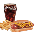 Chili Cheese Dog Combo