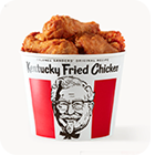 12 Chickens Bucket Variety