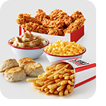 Menu With Prices for KFC Tenders