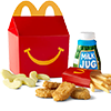 4 Piece Chicken McNugget Happy Meal