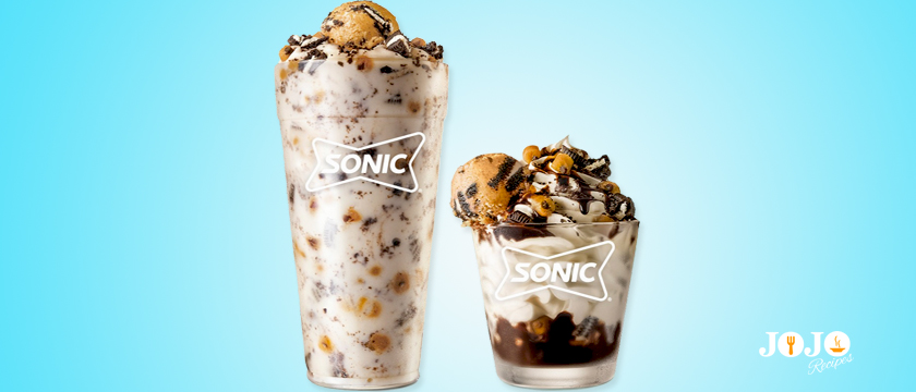 Sonic Menu Ice Cream
