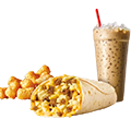 Sausage Breakfast Burrito Combo
