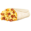 Special Jr. Bacon, Egg and Cheese Breakfast Burrito