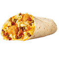 Ultimate Meat & Cheese Breakfast Burrito