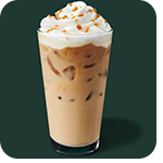 Iced Caramel Brulée Latte