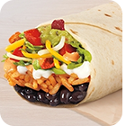 Fiesta Veggie Burrito