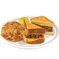 Texas CheeseSteak Melt With Hashbrowns