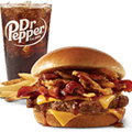 Bourbon Bacon Cheeseburger Combo