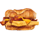 Bacon, Egg, & Cheese Croissan'Wich