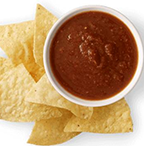 Chips & Tomatillo-Red Chili Salsa