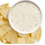 Large Chips & Large Queso Blanco