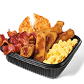 Platter w/ Bacon and French Toast Sticks