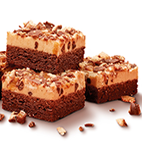 Cookie Dough Brownie made with TWIX® Cookie Bar Pieces