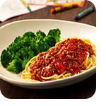 Kids Meat Sauce with Choice of Pasta