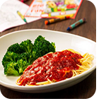 Kids Tomato Sauce with Choice of Pasta