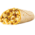Jr. Sausage, Egg and Cheese Breakfast Burrito