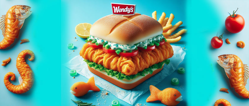 New version of Wendy's Fish Sandwich 2023