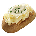 Sour Cream And Chive Baked Potato